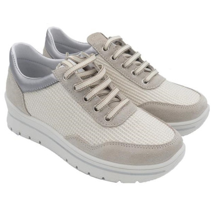 PLUMAFLEX 40000 crudo - Zapatos de cordones de tela