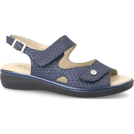 PITILLOS 10300 marino - Sandalias anatómicas de velcro