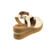 PITILLOS 10350 oro - Sandalias anatómicas de velcro
