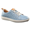 ERASE 30-168 celeste - Zapatos de cordones de piel para mujer