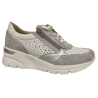 Treintas 4323 gris - Zapatos de cordones con cuña alta