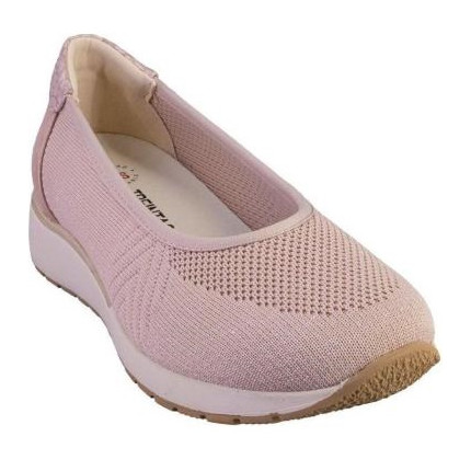 TREINTAS 4356 nude rosa - Zapatos planos para mujer en tela