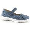 AMARPIES 28353 JEANS - Zapatos con cierre de velcro tipo merceditas muy blandos