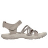 Skechers 163193 beige TPE - Sandalias de elásticos para mujer Reggae Slim - Meadow Grazer