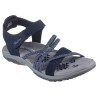 Skechers 163193 NVY azul marino - Sandalias de elásticos para mujer Reggae Slim - Meadow Grazer