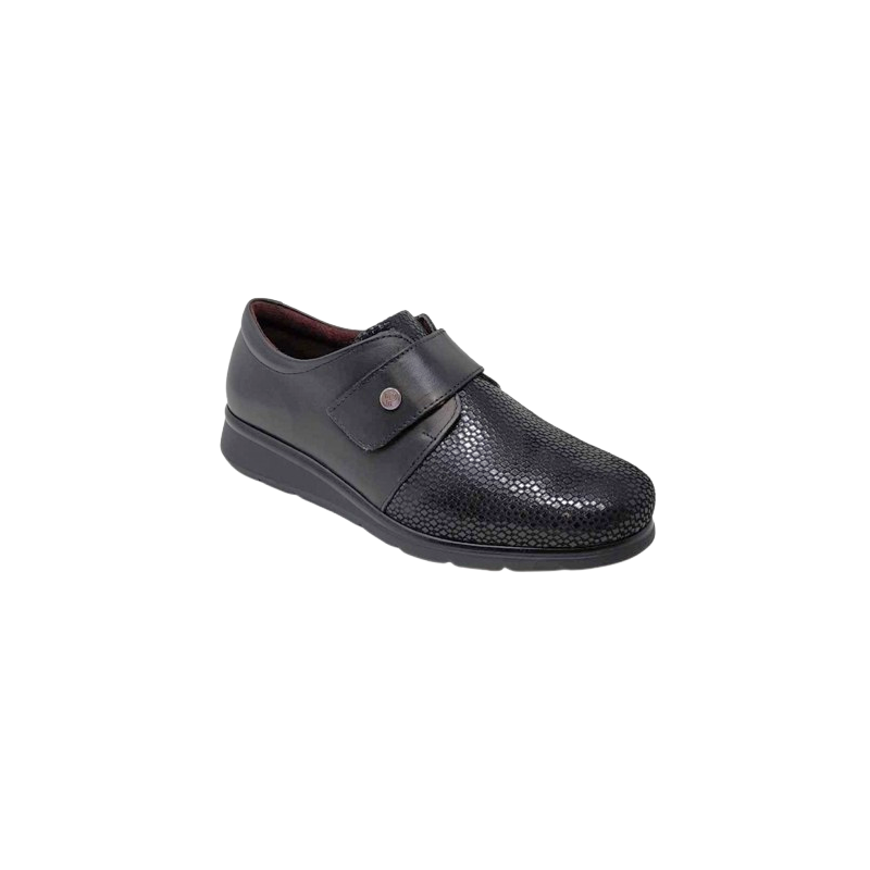 PITILLOS 10010 NEGRO - Zapatos de velcro