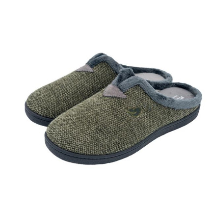 Zapatillas de casa para hombre con sistema confort plumaflex, color verde