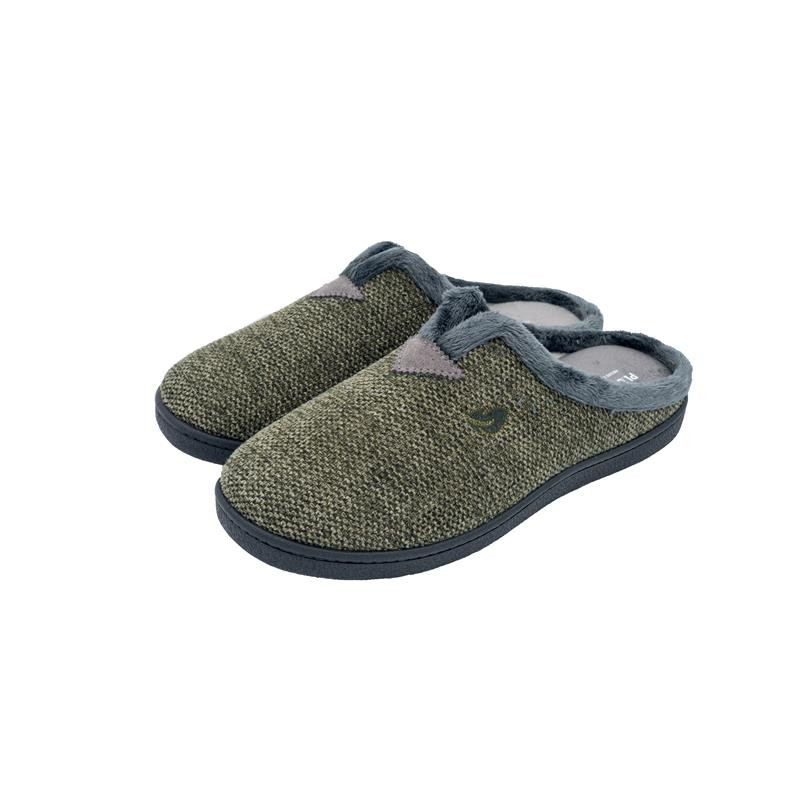 Zapatillas de casa para hombre con sistema confort plumaflex, color verde