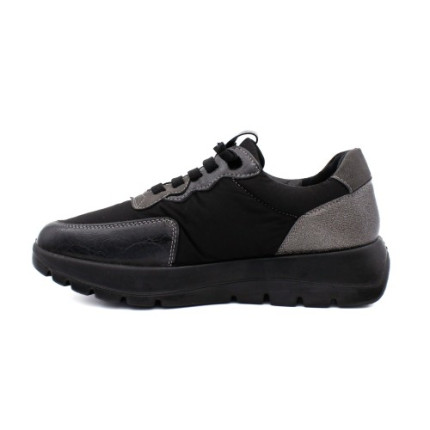MYSOFT 628 negro - Zapatos con cierre de elásticos