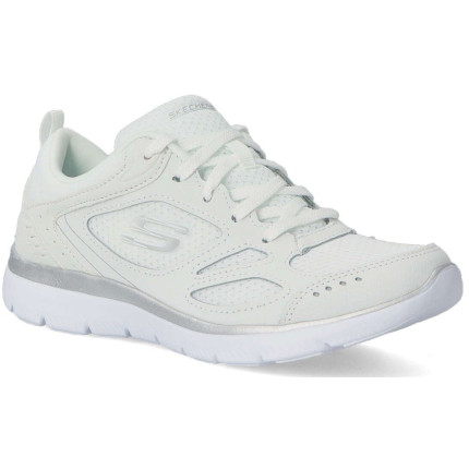 Skechers 12982 blanco - Zapatillas de  mujer de cordones