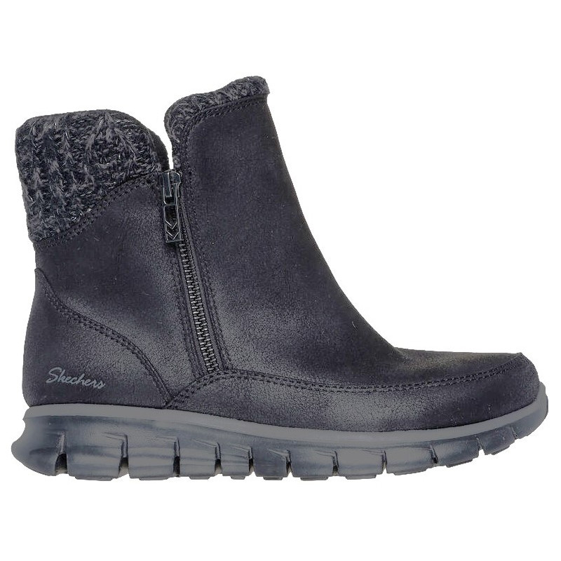 Skechers 167941 negro - Botines con cierre de cremallera