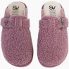 Salvi 59L Teddy Malva . Zapatillas con pelo tipo peluche Salvi 59L Teddy Malva . Zapatillas con pelo tipo peluche