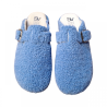 Salvi 59L Teddy color azul. Zapatillas con pelo tipo peluche Salvi 59L Teddy color azul. Zapatillas con pelo tipo peluche
