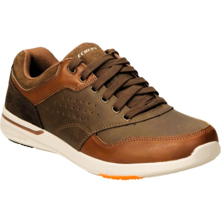 Skechers 65406 marrón - Zapatos de hombre de cordones