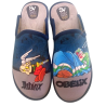 Asterix y Obélix - Zapatillas de casa de invierno para hombre con dibujo divertido
