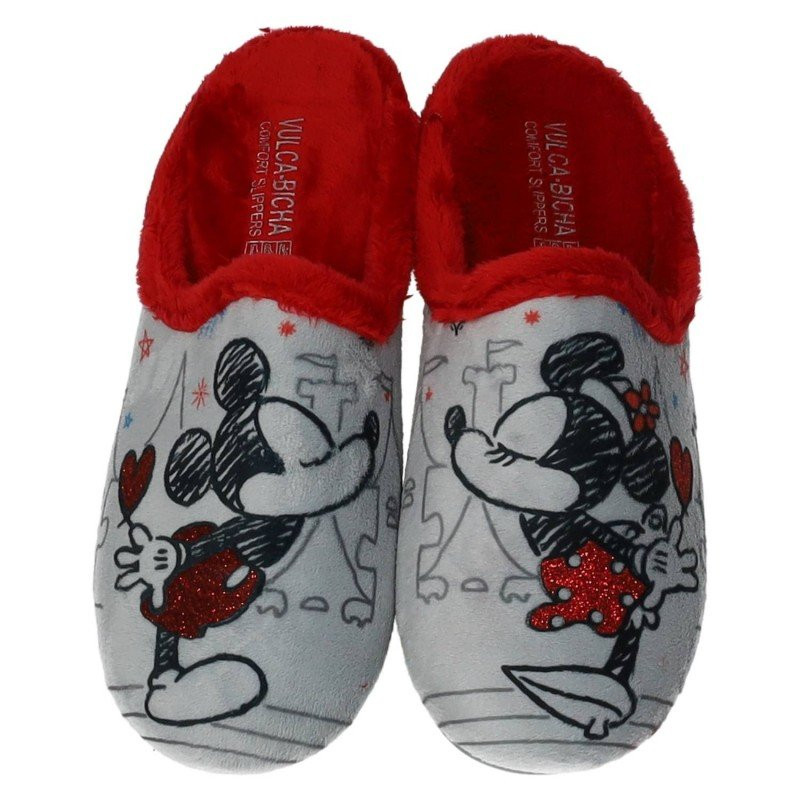 Zapatillas de casa para mujer con dibujo divertido