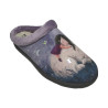 Plumaflex 12213 niña oso - Zapatillas de casa sin talón con plantillas de gel