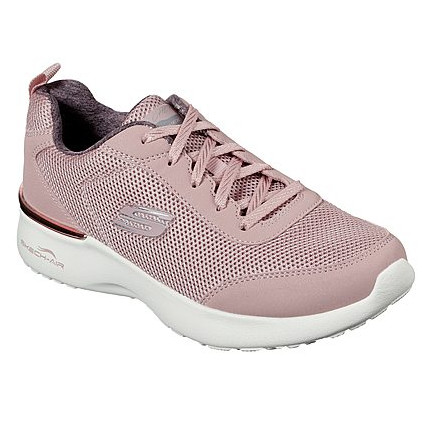 Skechers 12947 rosa - Zapatillas cómoda de cordones para mujer