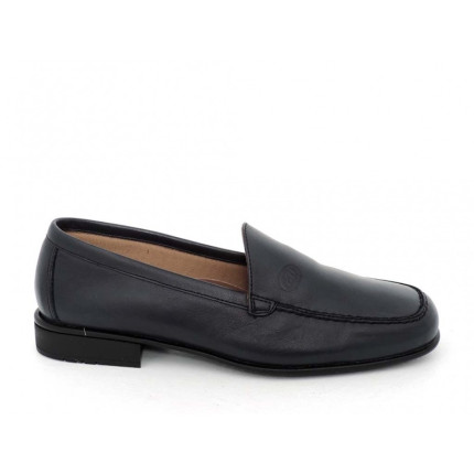 Baerchi 3581 - Zapatos de hombre de suela fina en piel negra