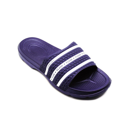 Chanclas para piscina modelo Flash clásicas en azul y blanco