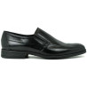 Baerchi 2632 negro - Zapatos sin cordones en piel 