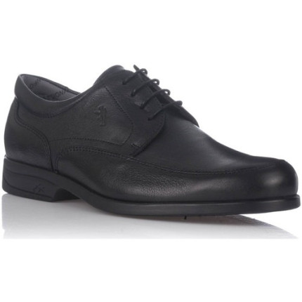 Fluchos 8903 - Zapatos de cordones de piel negro , Fluchos profesionales, con plantilla extraíble y suela antideslizantes