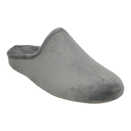 Zapatillas de estar en casa para mujer lisas en color gris