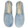 Zapatillas de casa para mujer cerradas en suapel con plantillas pluma-flex ultraacolchadas en color azul jeans