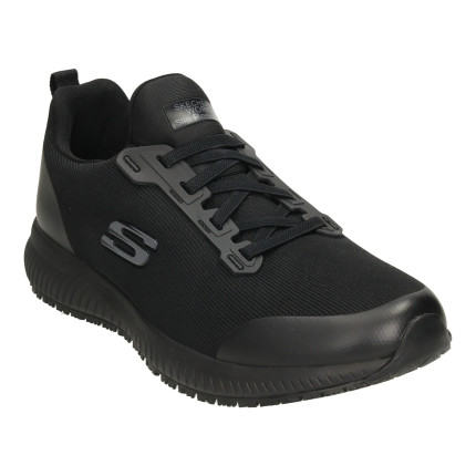 Skechers 77222 negro - Zapatillas de cordones para mujer