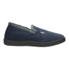 Zapatillas de casa para hombre cerradas con plantillas plumaflex ultracómodas en color azul marino