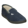 Zapatillas de casa para hombre cerradas con plantillas plumaflex ultracómodas en color azul marino