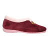 Zapatillas de casa para mujer planas muy suaves en colores combinados , tono azul