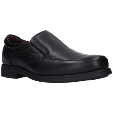 Fluchos 9301 negro - Mocasín de piel, zapatos sin cordones