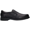 Fluchos 9301 negro - Mocasín de piel, zapatos sin cordones