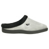 Zapatillas de casa para mujer con plantilla ultraligera pluma flex de color gris