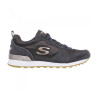 Skechers 111 gris - Zapatillas de calle en piel tipo serraje