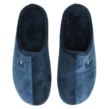 Zapatillas de casa de hombre en tonos bicolor azules muy cómodas