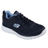 Skechers 52635 azul marino - Zapatillas de cordones para hombre con plantillas de gel