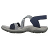 Sandalias Skechers 163112 azul gris - Sandalias anatómicas de tiras cruzadas elásticas