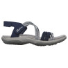 Sandalias Skechers 163112 azul gris - Sandalias anatómicas de tiras cruzadas elásticas