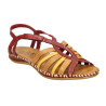 48 horas modelo 3906 burdeos - Sandalias tiritas para mujer de colores