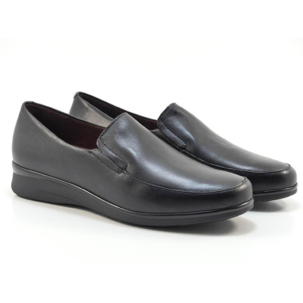 Pitillos 1600 negro - Zapatos tipo mocasín de piel