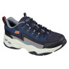 Skechers 237225 azul - Zapato para hombre tipo trekking montaña, suela de goma de la marca Good Year