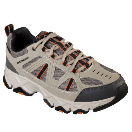 Skechers 51885 taupe - Zapatos de senderismo para hombre con plantilla Air Cooled Memory Foam