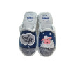 OVEJA - Zapatillas de casa para mujer en marino con mensaje Good Night