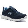 Skechers 52635 azul marino - Zapatillas de cordones para hombre con plantillas de gel