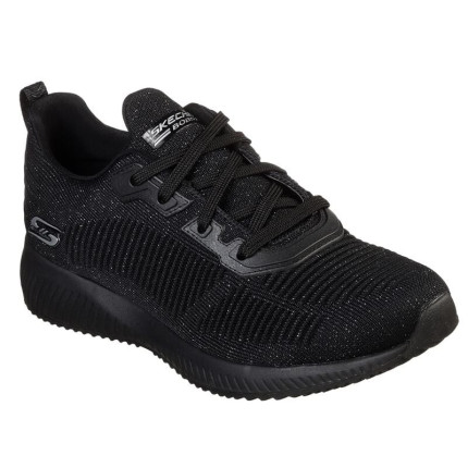 Skechers 32502 negro - Zapatillas de cordones de tela